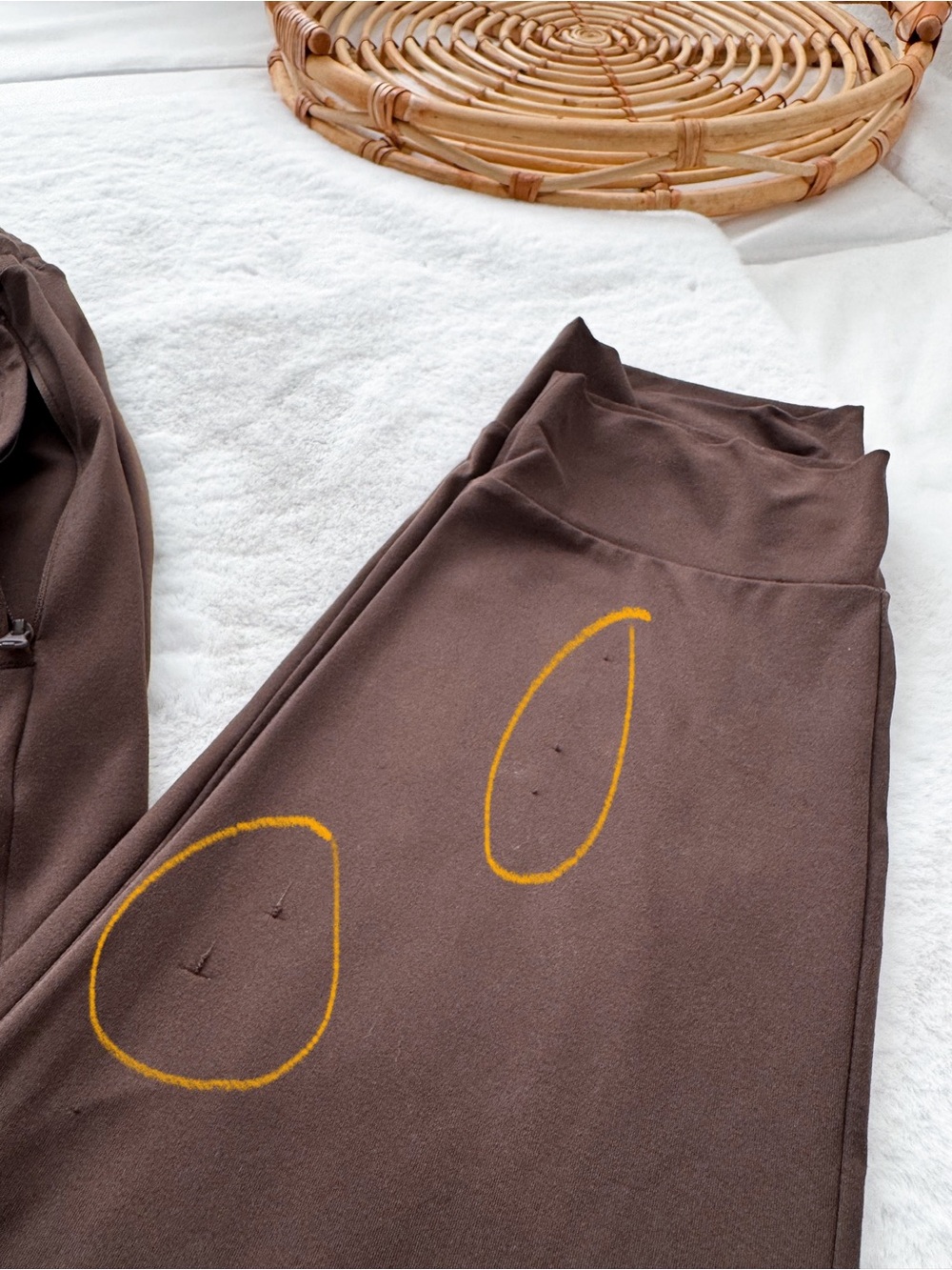ALO Yoga Men’s Conquer Revitalize Pant Drop Crotch Brown Expresso Baggy - Picture 7 of 14
